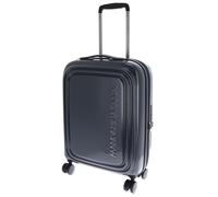 Mandarina Duck Trolley Logoduck+ Metal – 4-Rollen, Polycarbonat, Anthrazit, 40×55×20 cm