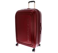 Mandarina Duck Logoduck + Metal Large Exp Kulturbeutel One Size Red Metal