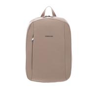 MANDARINA DUCK Mellow Leather Backpack Warm Taupe