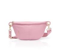 Mandarina Duck Mellow Leather Bum Bag, Damen, Lilac Rose