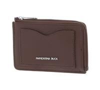 MANDARINA DUCK Mellow Leather Credit Card Holder Milk Chocolate