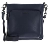 Mandarina Duck Mellow Leather Crossover Bag Dress Blue