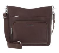 Mandarina Duck Umhängetasche Mellow Leather M 30 cm Leder braun (Milk Chocolate)