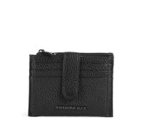 Mandarina Duck Mellow Leather Kreditkartenetui schwarz, genarbtes Kalbsleder, Damen