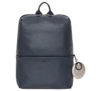 Mandarina Duck Mellow Leather - Rucksack 13" 36 cm Leder (dress blue)