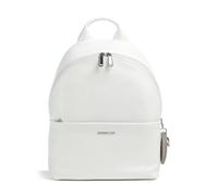 Mandarina Duck Mellow Leather Rucksack weiß, genarbtes Kalbsleder, Damen