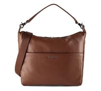 Mandarina Duck Schultertasche Mellow Leather Hobo Leder 33 cm Milk Chocolate