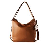 Mandarina Duck Mellow Leather Rucksack-Tasche hellbraun, Leder, Damen, 9L