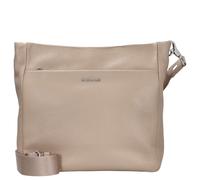 Mandarina Duck Mellow Leather - Umhängetasche L 35 cm - warm taupe