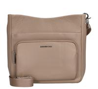 Mandarina Duck, MELLOW LEATHER CROSSOVER Damen, Warm Taupe