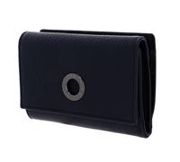 Mandarina Duck Geldbörse Mellow Leather P10FZP65 Damen 13,5×9,5×3,5 cm Dress Blue