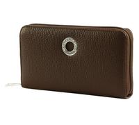 Mandarina Duck Geldbörse Mellow Leather Zip Around Wallet Espresso Dunkelbraun