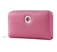 Mandarina Duck Mellow Leather Zip Around Wallet L Red Violet