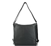 Mandarina Duck Mellow Umhängetasche Leder 30 cm schwarz