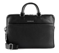 Mandarina Duck Mellow Urban Slim Briefcase MWC03 in Nero (6.6 Liter), Aktentasche