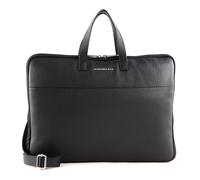 Mandarina Duck Mellow Aktentasche Leder 39 cm Laptopfach nero (P10MWC02-001) schwarz