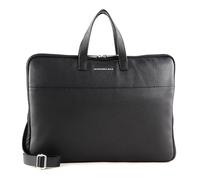 Mandarina Duck Mellow Aktentasche Leder 39 cm Laptopfach nero (P10MWC02-001) schwarz