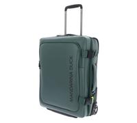 MANDARINA DUCK Eco Coated Wheeled Duffle S Deep Green