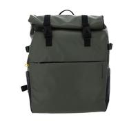 Mandarina Duck Rucksack Laptoprucksack mit Laptopfach Eco Coated Backpack Pine Green dunkelgrün