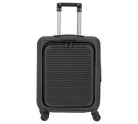 Mandarina Duck Tank Case - 4-Rollen-Trolley mit Vortasche 55 cm (black)