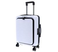 Mandarina Duck Tank Case 4-Rollen Trolley weiß, Polycarbonat, 40 x 55 x 20cm