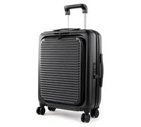 Mandarina Duck Trolley Tank Case – 4-Rollen, Polycarbonat, schwarz, 40 x 55 x 20 cm