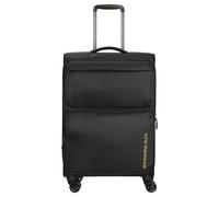 Mandarina Duck 4‑Rollen-Trolley Zephyr, schwarz, Kunstfaser, 43 x 67 x 25 cm
