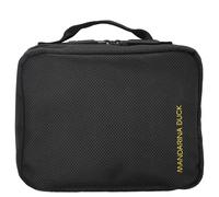 Mandarina Duck Necessaire (Kulturbeutel) Zephyr zum Aufhängen 21,5 cm Schwarz