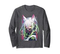 Manga Anime Ästhetische Cyberpunk Techwear Harajuku Langarmshirt
