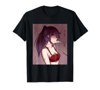 Manga Anime Waifu japanese beautiful yandere Girl cosplay T-Shirt