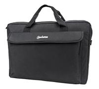 Manhattan 439909 Notebooktasche London für Notebooks bis 17,3 Zoll Top Load, schwarz