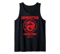 Manhattan Chinatown New York Chinesische Lower East Side NYC NY Tank Top