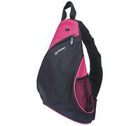 Manhattan Dashpack Notebookrucksack für Tablets und Notebooks bis 12" schwarz/pink mit einem Schultergurt