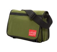 Manhattan Portage Europa Bag (MD) mit verstellbarem Riemen, wasserabweisendes Fach mit Reißverschluss, 1000D Cordura, für Arbeit, Uni, Reisen (Oliv)