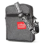 Manhattan Portage Handtasche City lights 15,9x20,3x5,1cm Grey Metall