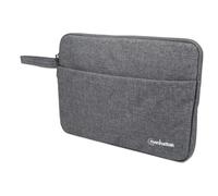 Manhattan Seattle Notebook Sleeve 14,5", Schutzhülle für Notebooks bis zu 14,5", Top Load, Premiumpolsterung, wasserfest, ein Innenfach, ein Frontfach, anthrazit