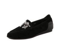 Mania Hochfront Slipper für Damen, schwarz, Größe 39 ½ EU