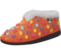 Manitu Home Damen 340010-62 Hausschuh, Orange, 41 EU