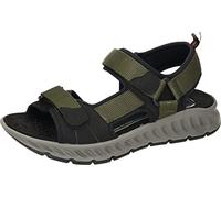 Manitu 610013-07, Sandalen für Herren, Grün, 40 EU, grün, 40 EU