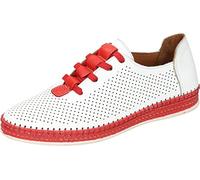 Manitu 850095-04, Damen-Sneaker, Rot, 39 EU, rot, 39 EU