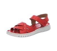 Manitu Bequeme Sandalen für Damen, rot, Größe 39 EU