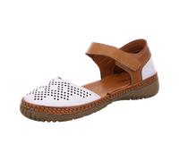 Manitu Bequeme Sandalen für Damen, weiß, Größe 40 EU