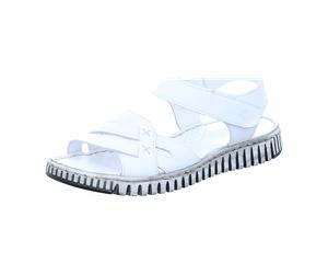 Manitu Bequeme Sandalen für Damen, weiß, Größe 40 EU