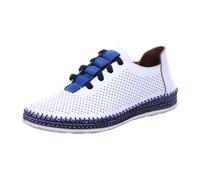 Manitu Bequeme Schnürschuhe für Damen, weiß, Größe 38 EU