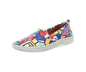 Manitu Bequeme Slipper für Damen, bunt, Größe 41 EU