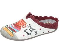 Manitu Damen 320168-04 Slipper, rot, 41 EU, rot, 40.5 EU