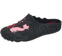 Manitu Damen 320170-01 Slipper, Schwarz, 41 EU, Schwarz, 40.5 EU