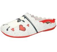 Manitu Damen 320178-91 Slipper, Hellgrau, 40 EU, hellgrau, 41 EU