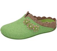 Manitu Damen 320182-07 Slipper, Grün, 39 EU, grün, 39 EU