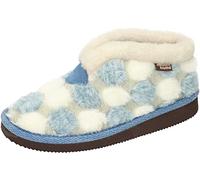 Manitu Damen 340049-55 Hausschuh, hellblau, 37 EU